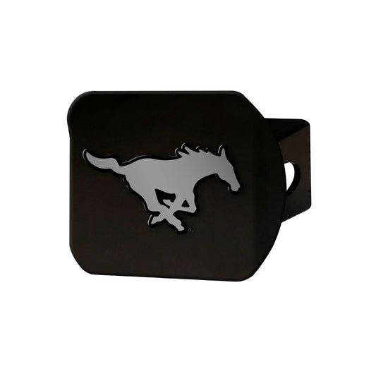 Southern Methodist University Hitch Cover - Black