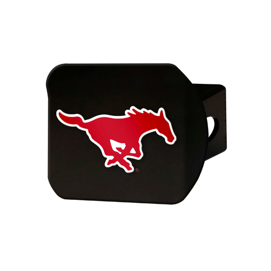 Southern Methodist University Color Hitch Cover - Black