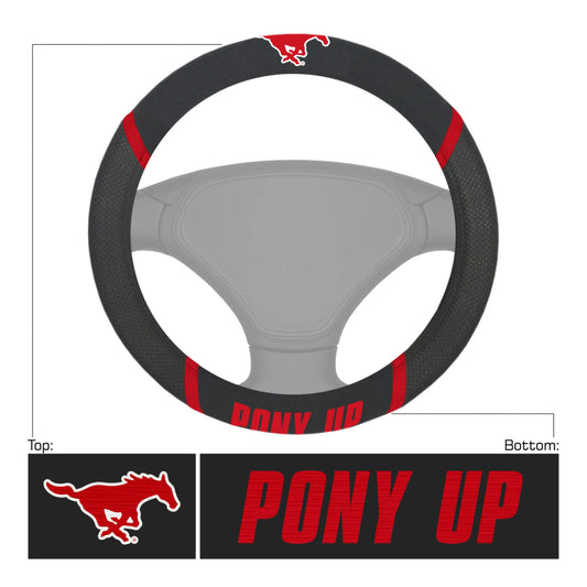 Southern Methodist University Steering Wheel Cover