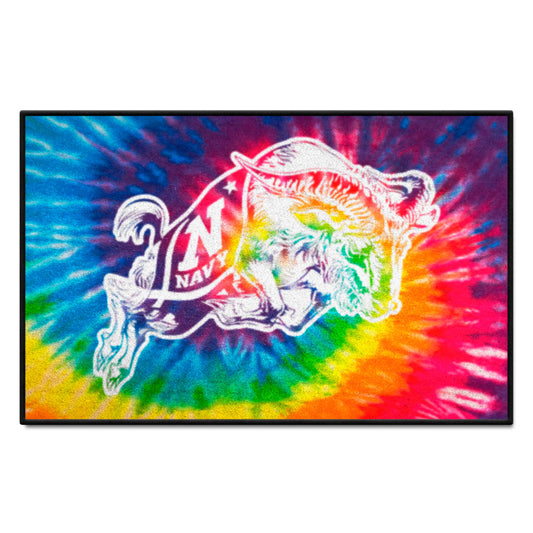 U.S. Naval Academy Starter Mat - Tie Dye