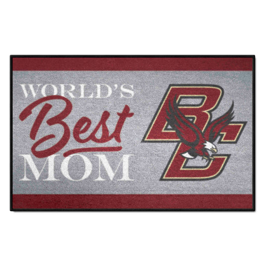 Boston College Starter Mat - World's Best Mom