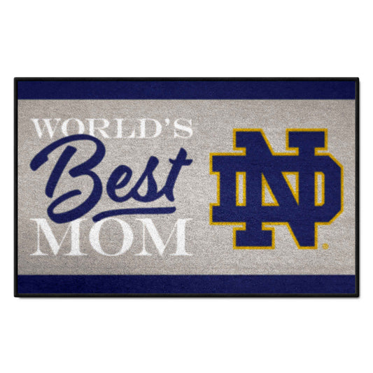 Notre Dame Starter Mat - World's Best Mom