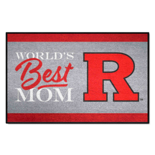 Rutgers University Starter Mat - World's Best Mom