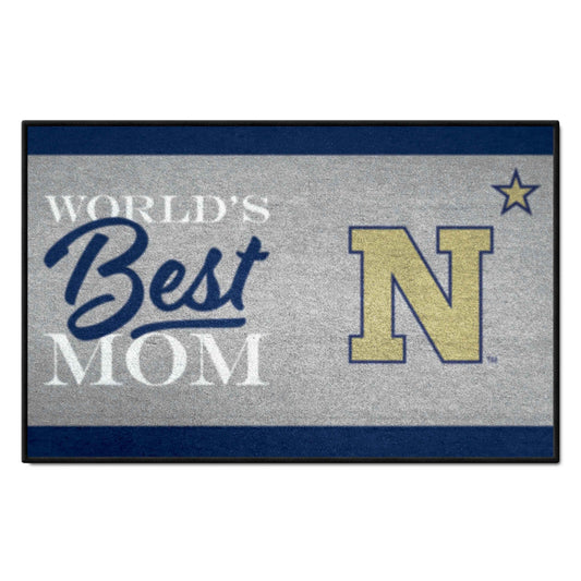 U.S. Naval Academy Starter Mat - World's Best Mom