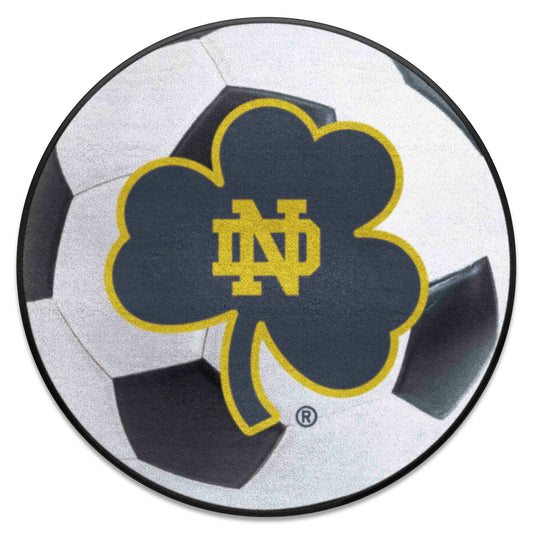 Notre Dame Soccer Ball Mat