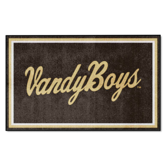 Vanderbilt University 4x6 Rug