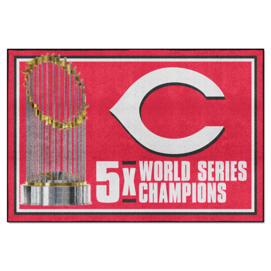 MLB - Cincinnati Reds Dynasty 5x8 Rug