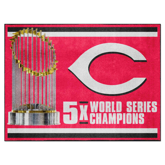 MLB - Cincinnati Reds Dynasty 8x10 Rug