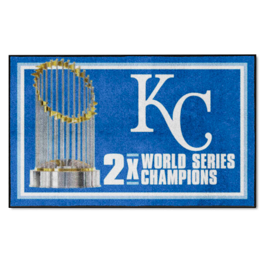 MLB - Kansas City Royals Dynasty 4x6 Rug