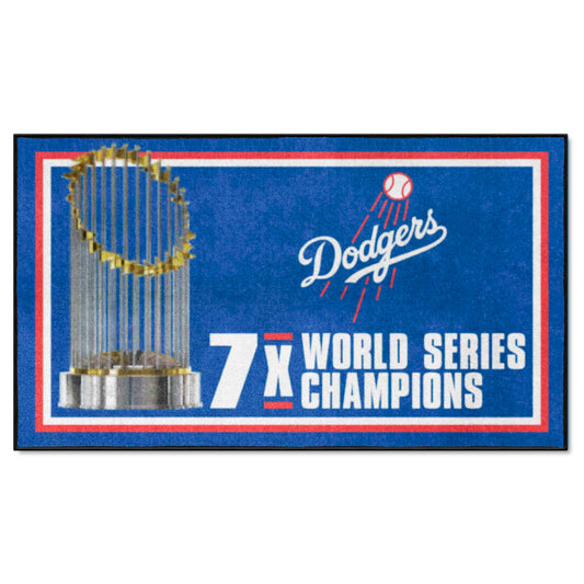 MLB - Los Angeles Dodgers Dynasty 3x5 Rug