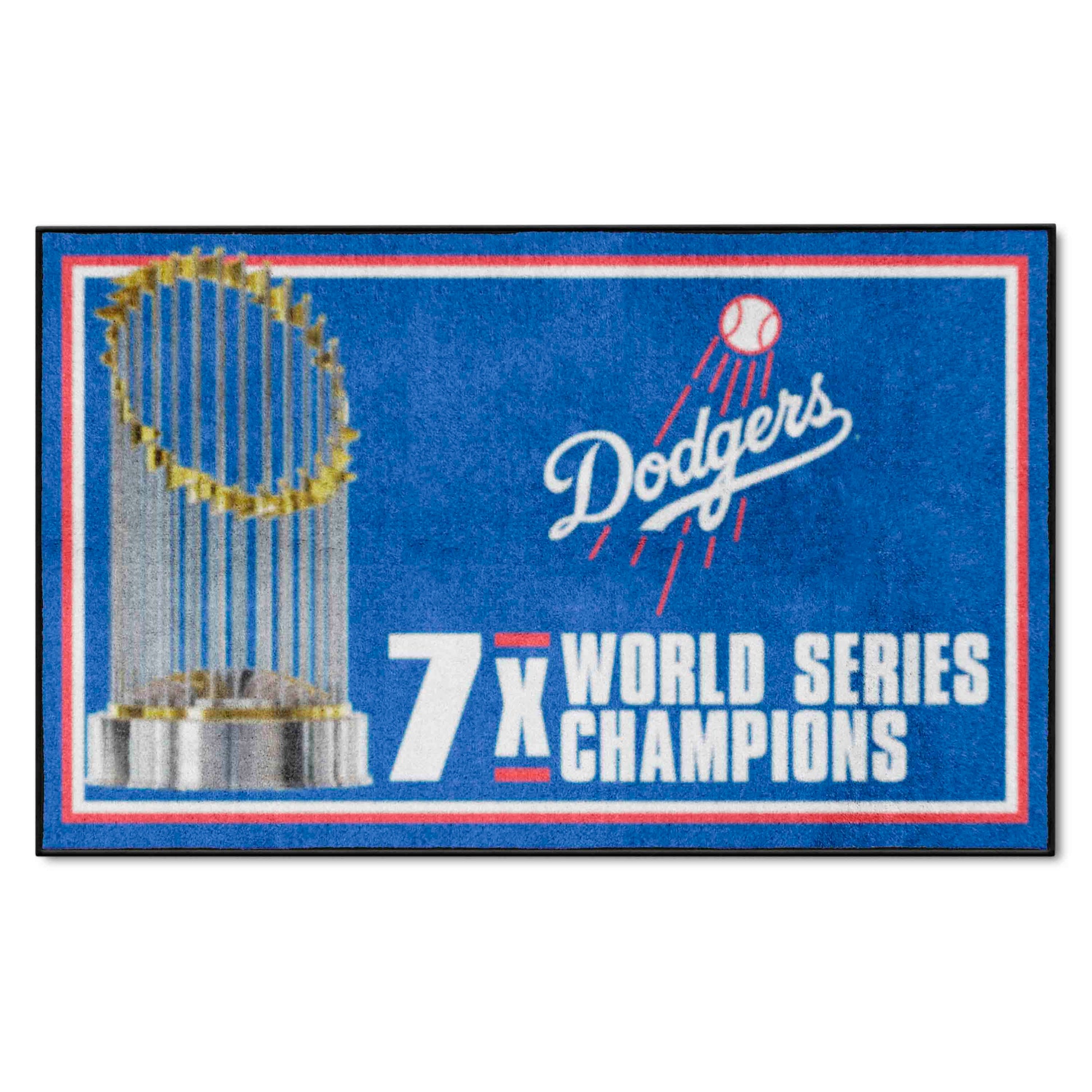 MLB - Los Angeles Dodgers Dynasty 4x6 Rug