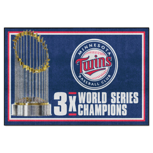 MLB - Minnesota Twins Dynasty 5x8 Rug