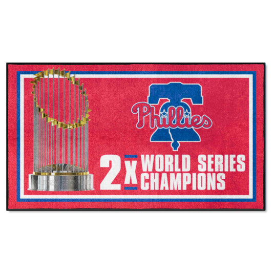 MLB - Philadelphia Phillies Dynasty 3x5 Rug