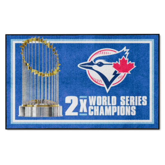 MLB - Toronto Blue Jays Dynasty 4x6 Rug