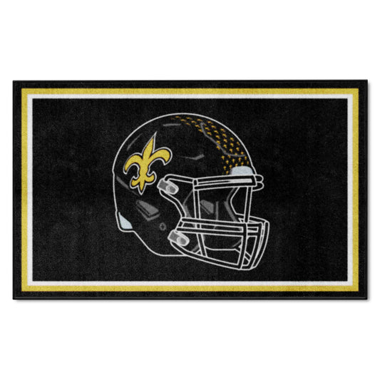 NFL - New Orleans Saints 4x6 Rug