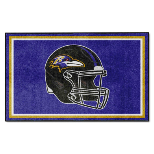 NFL - Baltimore Ravens 4x6 Rug