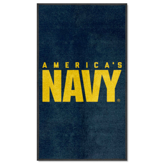 U.S. Navy 3X5 Logo Mat - Portrait