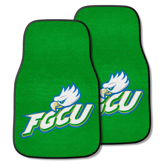 Florida Gulf Coast University 2-pc Carpet Car Mat Set