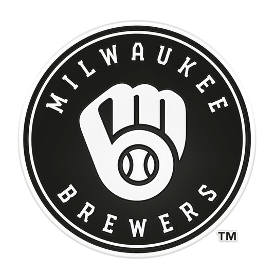 MLB - Milwaukee Brewers Molded Chrome Emblem