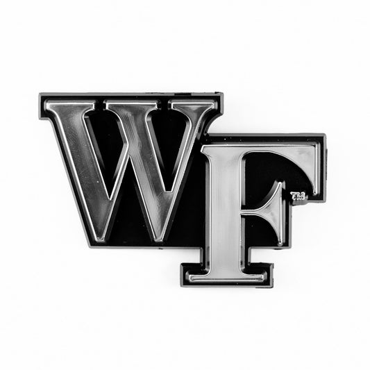 Wake Forest University Molded Chrome Emblem