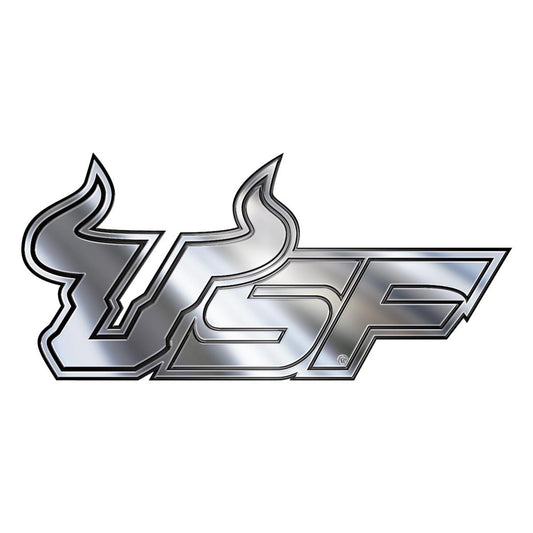 University of South Florida Molded Chrome Emblem