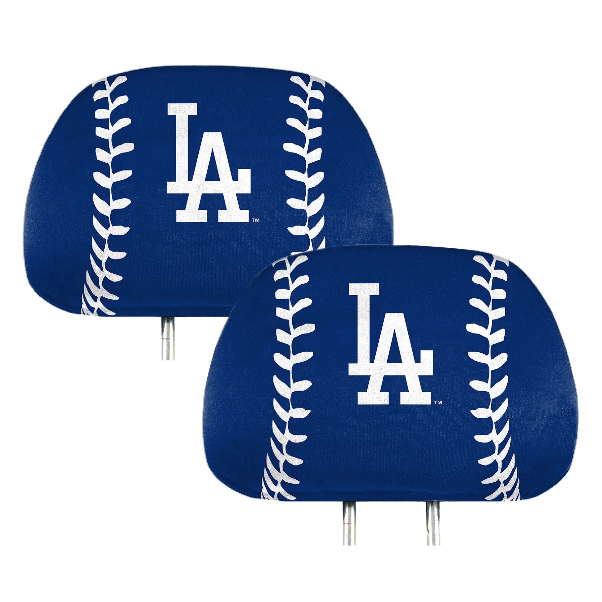 MLB - Los Angeles Dodgers Printed Headrest Cover