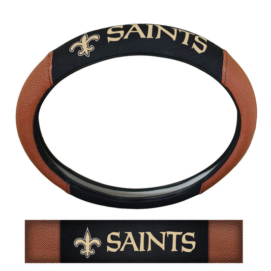 NFL - New Orleans Saints Sports Grip Steering Wheel Cover