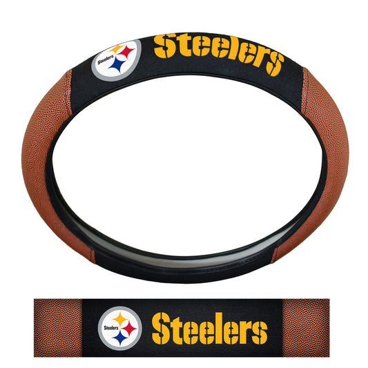 NFL - Pittsburgh Steelers Sports Grip Steering Wheel Cover