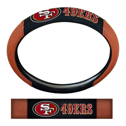 NFL - San Francisco 49ers Sports Grip Steering Wheel Cover