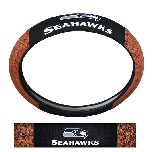 NFL - Seattle Seahawks Sports Grip Steering Wheel Cover