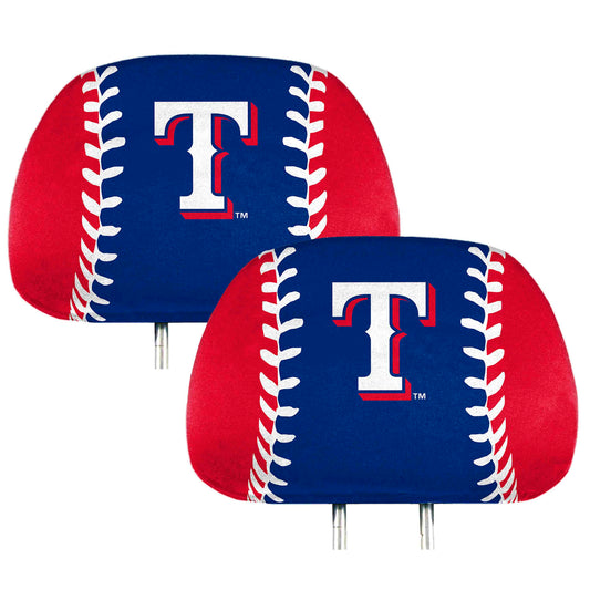 MLB - Texas Rangers Printed Headrest Cover