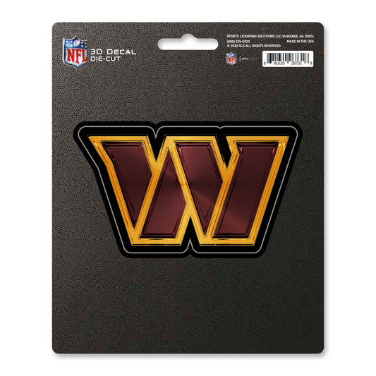 NFL - Washington Commanders 3D Decal