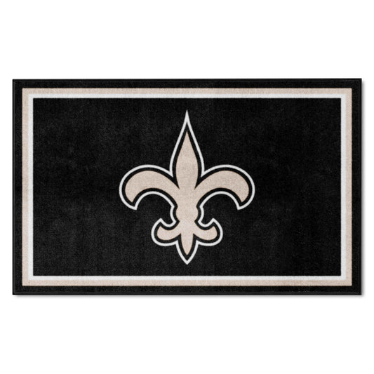 NFL - New Orleans Saints 4x6 Rug