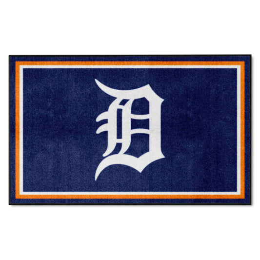 MLB - Detroit Tigers 4x6 Rug