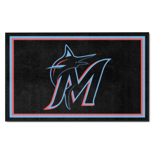 MLB - Miami Marlins 4x6 Rug