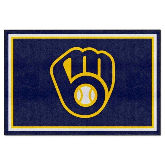 MLB - Milwaukee Brewers 5x8 Rug