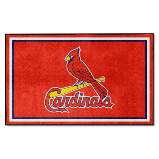 MLB - St. Louis Cardinals 4x6 Rug