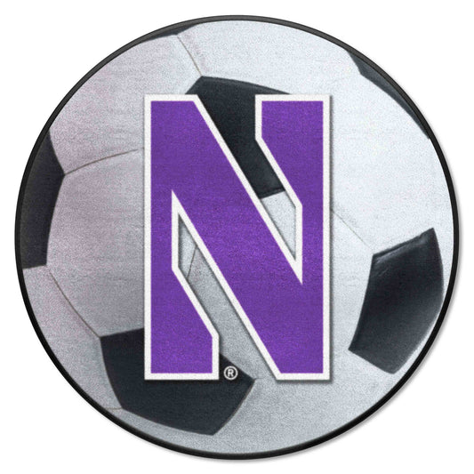 Northwestern University Soccer Ball Mat