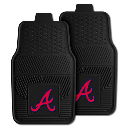 MLB - Atlanta Braves 2-pc Vinyl Car Mat Set