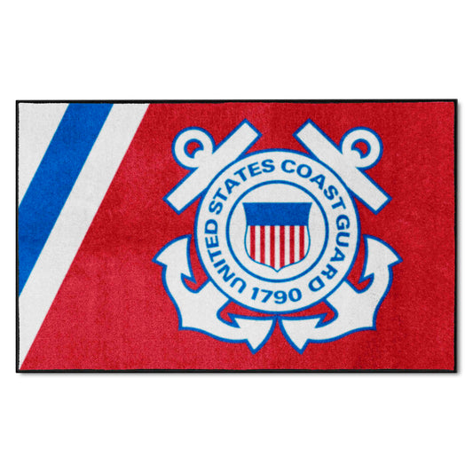 U.S. Coast Guard 4x6 Rug