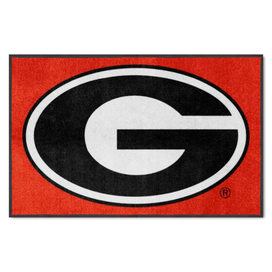 University of Georgia 4X6 Logo Mat - Landscape