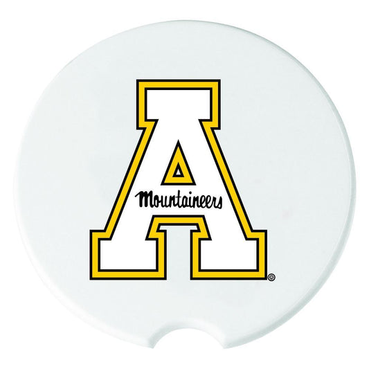 Appalachian State University 2 Pack Logo Travel Coaster