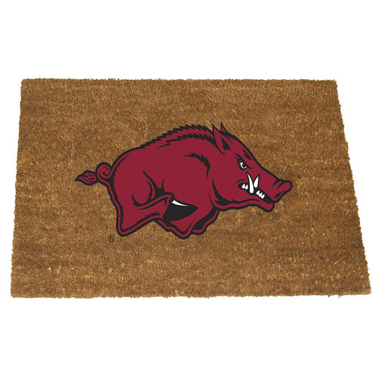 University of Arkansas Colored Logo Door Mat