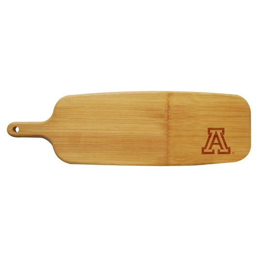 University of Arizona Bamboo Paddle Cutting & Serving Board