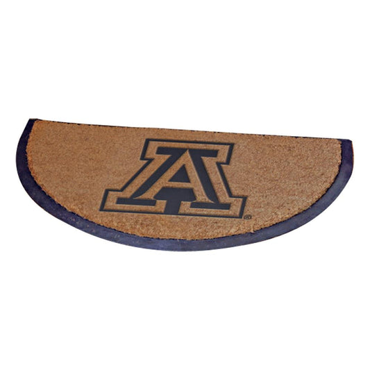 University of Arizona Half Moon Door Mat