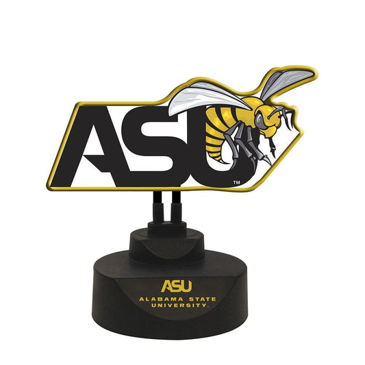 Alabama State University Neon Led Table Light