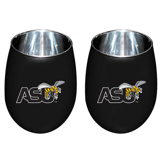 Alabama State University Matte Ss Sw Stemless Tumbler