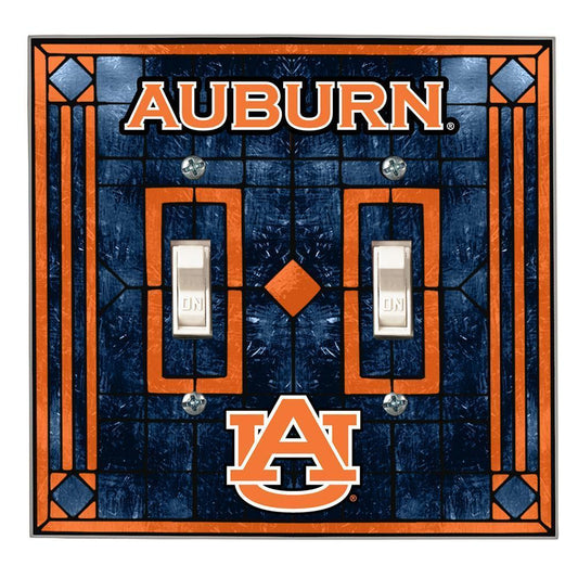 Auburn University Double Light Switch Cover