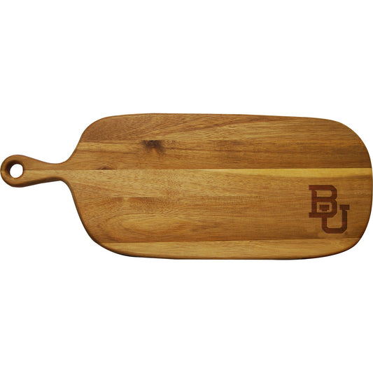 Baylor University Acacia Paddle Cutting & Serving Board