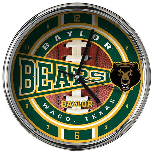 Baylor University Chrome Clock